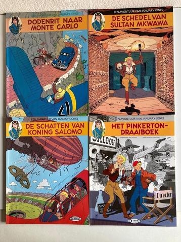 JANUARY JONES 1 t/m 4 COMPLEET 1e DRUK beschikbaar voor biedingen