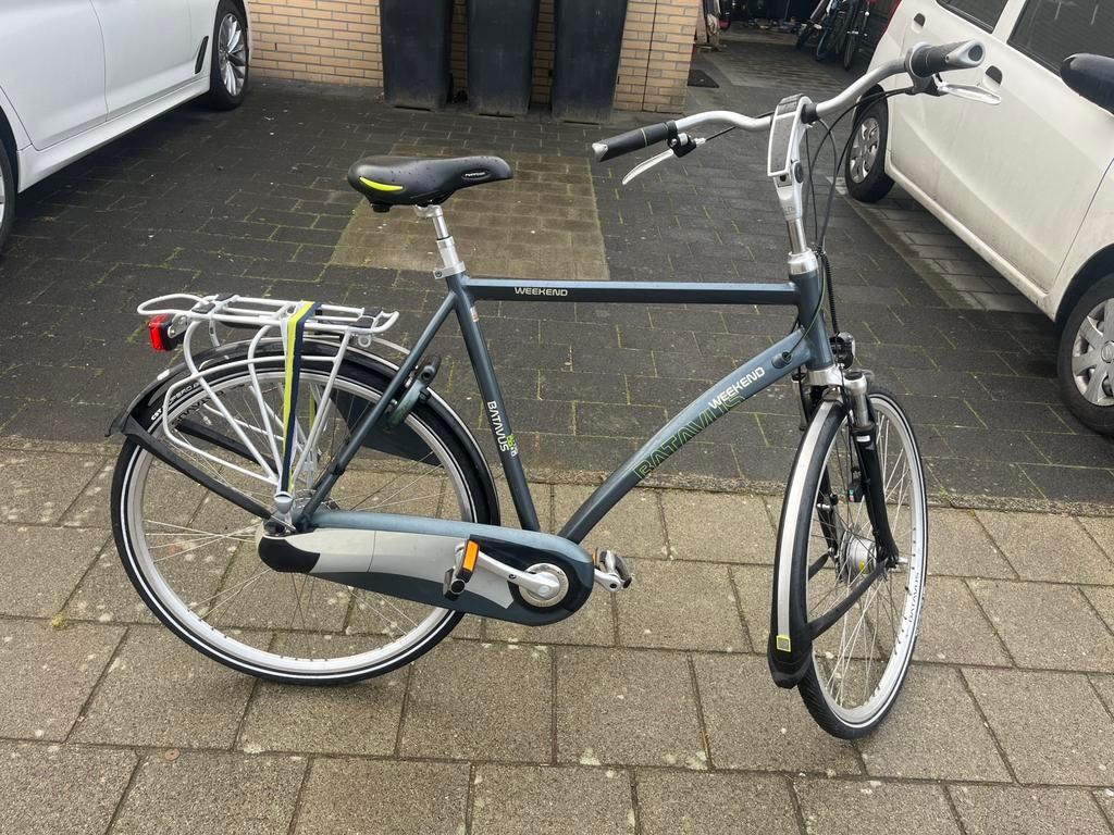Batavus herenfiets 8 versnellingen 61cn, Fietsen en Brommers, Fietsen | Heren | Herenfietsen, Ophalen, Zo goed als nieuw, Batavus