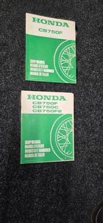 Honda CB750 werkplaats boeken, Motoren, Handleidingen en Instructieboekjes, Ophalen of Verzenden, Honda