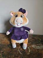 AH Hamster Kerst Knuffel Paars Jurkje 27cm, Ophalen of Verzenden, Zo goed als nieuw, Overige typen