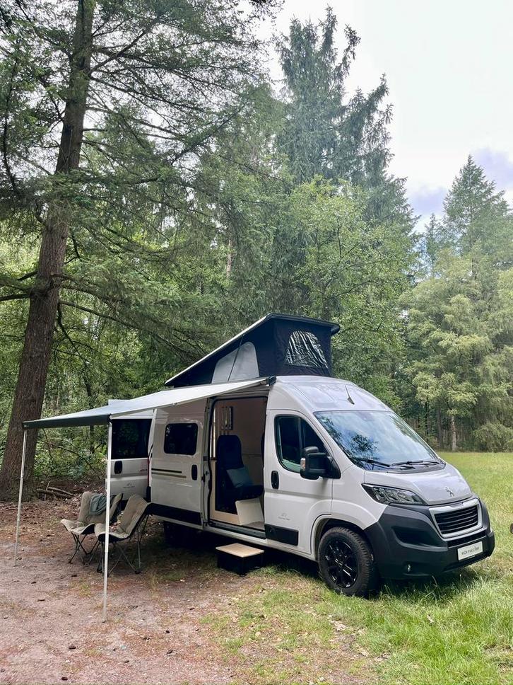 Highfivecamp 5 persoons nieuwgebouwde buscamper, Caravans en Kamperen, Campers, Bedrijf, tot en met 5, Buscamper of Camperbus