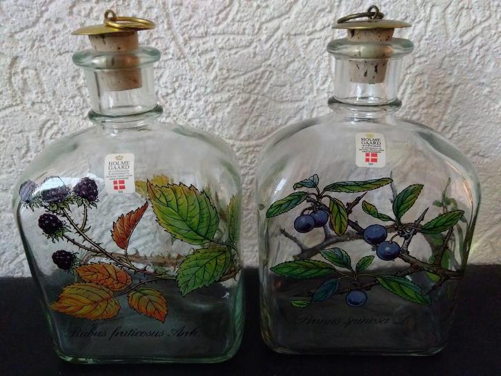 Karaf Krystal Deens Holme Gaard, Antiek en Kunst, Antiek | Glas en Kristal, Ophalen