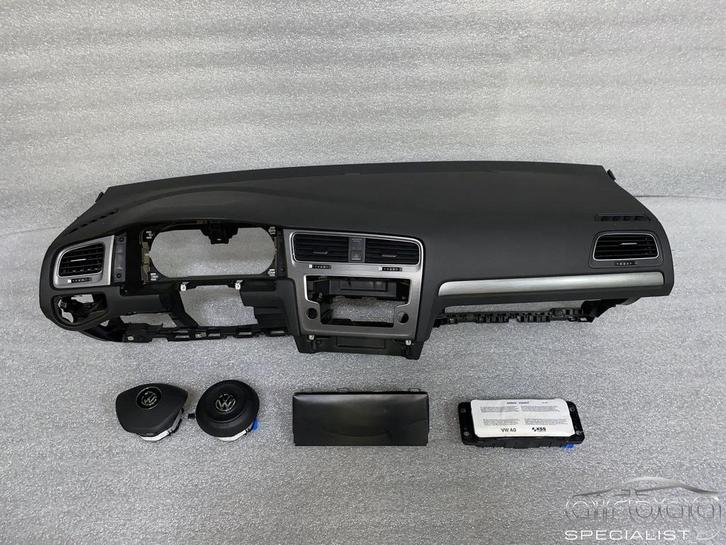 Volkswagen Golf 7 dashboard + airbag set 5G0880201A 5G088020, Auto-onderdelen, Dashboard en Schakelaars, Gebruikt, Ophalen of Verzenden