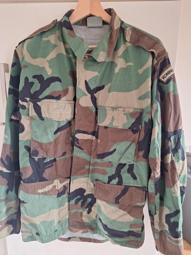 Camouflage jas Koninklijke Marine, Verzamelen, Verzenden, Landmacht, Nederland, Kleding of Schoenen