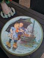 Vintage opbergblik, Ophalen of Verzenden