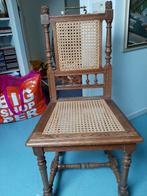 6 mechelse stoelen, opnieuw met riet bekleed, Antiek en Kunst, Antiek | Meubels | Stoelen en Banken, Ophalen