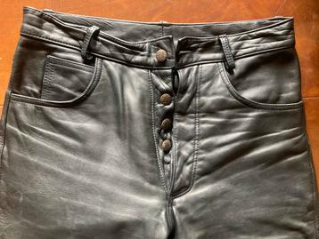 Glad leren strakke jeans mt 30 €40,incl verz postnl beschikbaar voor biedingen