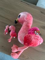 Beanie Ty Flamingo's - Set van 3, Ophalen of Verzenden, Gebruikt, Overige typen