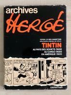 Boek Strip Kuifje Tin Tin Archief Hergé, Boeken, Gelezen, Eén stripboek, Ophalen of Verzenden, Hergé
