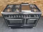 🔥Luxe Fornuis Boretti Majestic 120cm antraciet & rvs 7 pits, Niet ingevuld, 60 cm of meer, Niet ingevuld, Ophalen of Verzenden