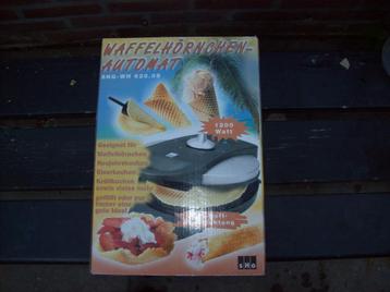 Wafelijzer ijshoorntjeswafel maker NIEUW beschikbaar voor biedingen