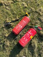 2 Gebruikte Brandblussers - Poeder & Schuim, Ophalen, Gebruikt, Brandblusser