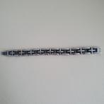 Stoeren Heren Armband, Sieraden, Tassen en Uiterlijk, Ophalen of Verzenden, Zilver, Staal