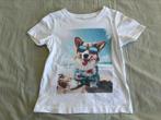 Wit shirt van Name It maat 110, Gebruikt, Ophalen of Verzenden, Shirt of Longsleeve, Name IT