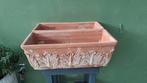 Vintage Italiaanse terracotta plantenbakken - set van 2, Ophalen, Steen, Gebruikt, Minder dan 30 cm