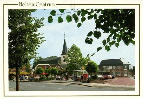 Holten - Centrum - 1989 gelopen, Verzamelen, Ansichtkaarten | Nederland, Gelopen, Overijssel, Ophalen of Verzenden