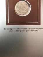 Een zilver dubbele stuiver, Postzegels en Munten, Munten | Nederland, Vóór koninkrijk, Zilver, Ophalen of Verzenden, 10 cent