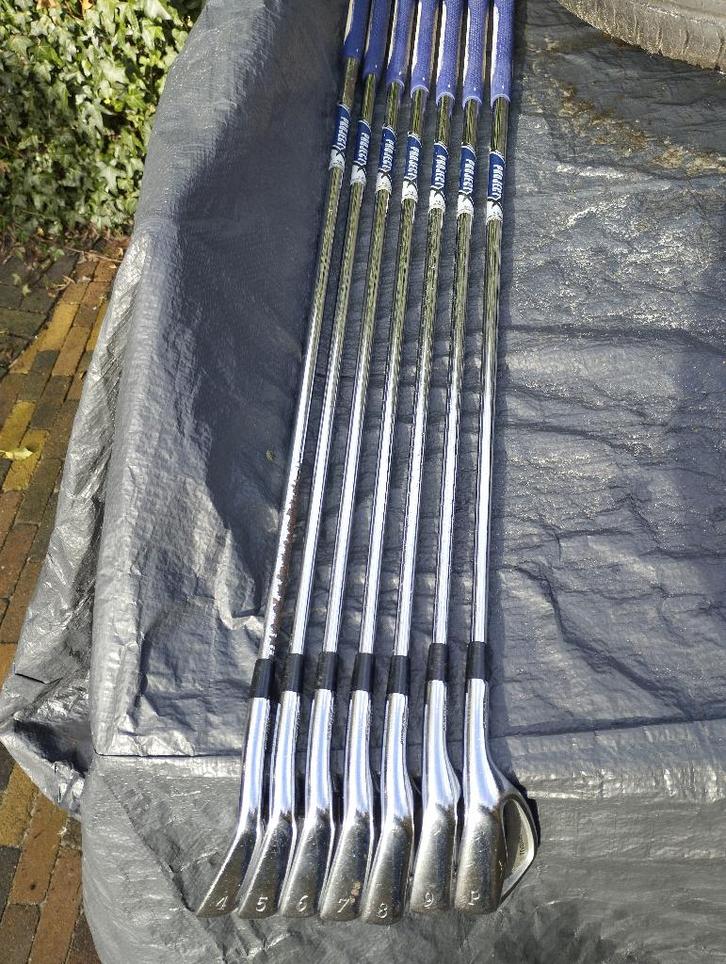 Mizuno MP-54 ijzers 4-PW, Sport en Fitness, Golf, Gebruikt, Set, Mizuno, Ophalen