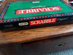 SCRABBLE WOORDSPEL LUXE UITVOERING JUMBO MET ZAKJE ( foto’s, Een of twee spelers, Ophalen of Verzenden, Gebruikt