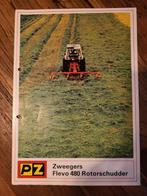 Tractor folder PZ Zweegers Flevo 480 rotorschudder, Ophalen of Verzenden, Zo goed als nieuw
