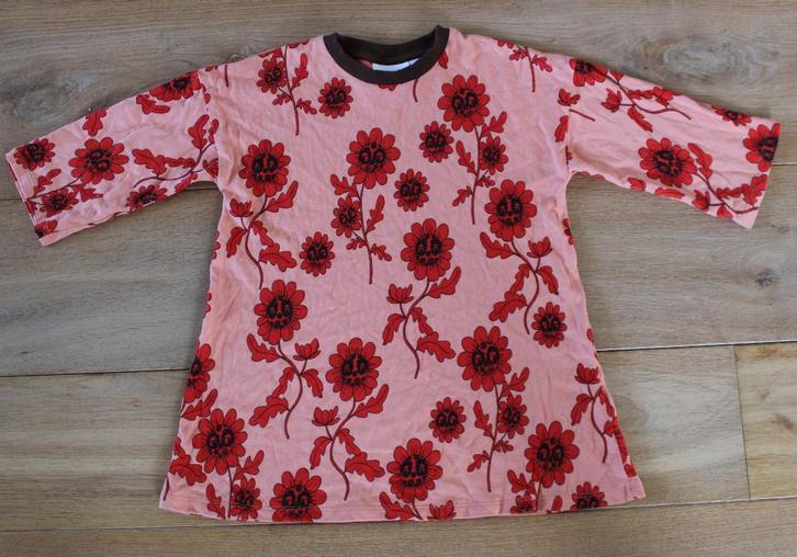 Jurk van Mini Rodini 116/122, Kinderen en Baby's, Kinderkleding | Maat 116, Gebruikt, Meisje, Jurk of Rok, Ophalen of Verzenden