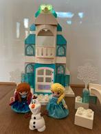 Lego duplo 10899 frozen elsa anna prinsessen kasteel, Ophalen of Verzenden, Zo goed als nieuw, Poppenhuis