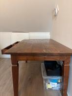 Massief houten tafel - 161x88x77,5 cm, Antiek en Kunst, Antiek | Meubels | Tafels, Ophalen of Verzenden