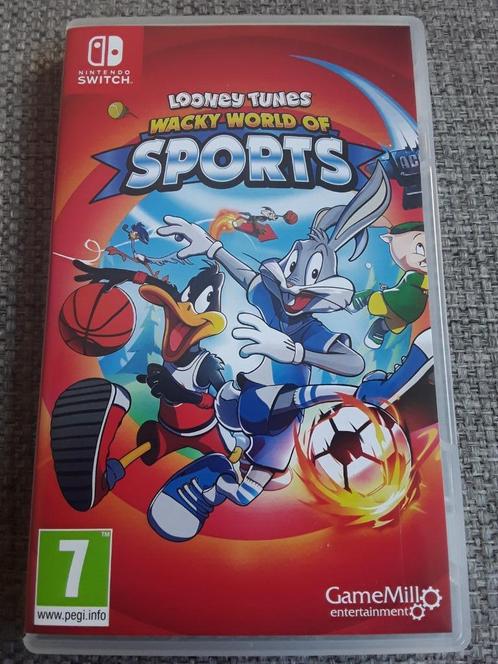 Nintendo Switch Game Looney Tunes Wacky World Of Sports, Spelcomputers en Games, Games | Nintendo Switch, Zo goed als nieuw, Sport