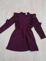 Kerstjurk met glittertjes, Ophalen of Verzenden, Zo goed als nieuw, Meisje, Jurk of Rok