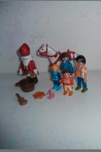 Playmobil sinterklaas met mand met kadootjes en gezin., Ophalen of Verzenden, Gebruikt