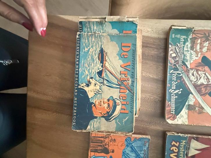 Orginele oude Kapitein Rob strips, Boeken, Stripboeken, Zo goed als nieuw, Meerdere stripboeken, Ophalen