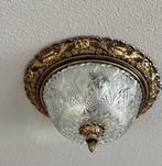 Plafonniere plafondlamp, Glas, Ophalen of Verzenden, Zo goed als nieuw, Klassiek
