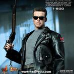 Terminator 2 T-800 Hot Toys MMS 117, Verzamelen, Ophalen of Verzenden, Zo goed als nieuw, Film, Actiefiguur of Pop