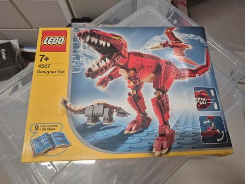 Lego Designer Set 4507 - Dinosaurussen, Kinderen en Baby's, Speelgoed | Duplo en Lego, Gebruikt, Lego, Complete set, Ophalen of Verzenden