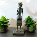 Afrikaanse Tribale Benin Abstracte Man Bronzen Sculptuur., Antiek en Kunst, Antiek | Koper en Brons, Ophalen of Verzenden, Brons