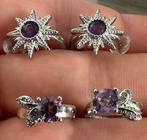 Amethist oorbellen, Ophalen of Verzenden, Nieuw