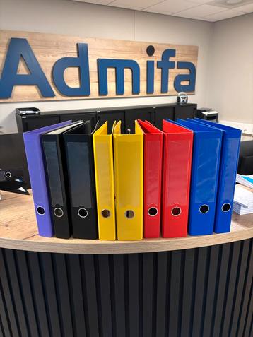 Grote Partij Ordners - Circa 500 Stuks! beschikbaar voor biedingen