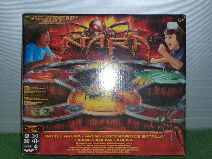 NIEUW spel NARA Battle Arena Bouw je eigen Arena, Hobby en Vrije tijd, Gezelschapsspellen | Bordspellen, Nieuw, Een of twee spelers