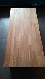 Karwei salontafel met lichte gebruikerssporen, Ophalen, Gebruikt, 100 tot 150 cm, Eikenhout