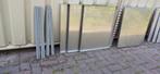 6 x RVS Diep - Koelkastplaten inlegbodem planken stelling, Ophalen, Zonder vriesvak, Minder dan 85 cm, Zo goed als nieuw