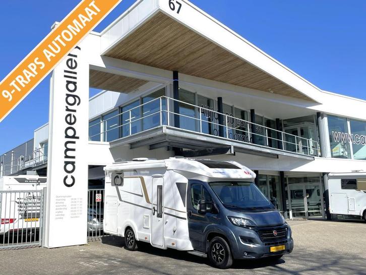 Eura Mobil Profila 695 EB 9-TR AUTOMAAT ENKELE BEDDEN, Caravans en Kamperen, Campers, Bedrijf, tot en met 4, Half-integraal, Eura Mobil