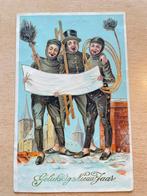 Schoorsteenvegers Nieuwjaarskaart, Ophalen of Verzenden, Voor 1920, Gelopen, Ambachten of Beroep