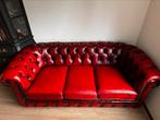 Chesterfield 2.5 zits oxford blood, Ophalen of Verzenden, Zo goed als nieuw, 75 tot 100 cm, Stof