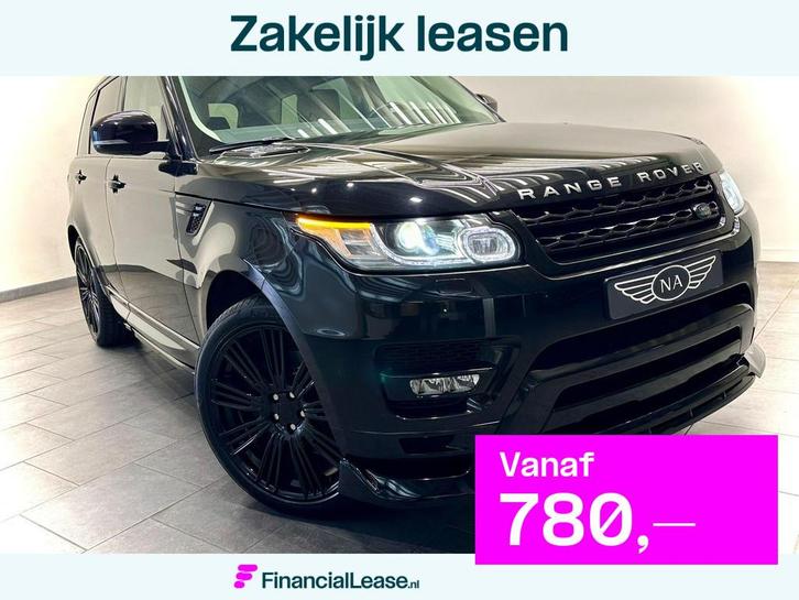 Land Rover Range Rover Sport 3.0 V6 Supercharged HSE 22inch,, Auto's, Land Rover, Bedrijf, Lease, Financial lease, ABS, Achteruitrijcamera