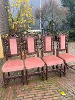 4 jachtstoelen, Antiek en Kunst, Ophalen of Verzenden