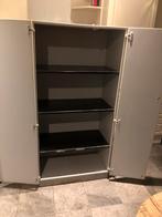 Opberg kasten van Hout (2 stuks), Huis en Inrichting, Kasten | Roldeurkasten en Archiefkasten, Gebruikt, Minder dan 100 cm, 25 tot 50 cm