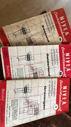 Nivea landkaarten 1953-57 zeeland Groningen Gelderland, Verzamelen, Merken en Reclamevoorwerpen, Ophalen of Verzenden, Gebruikt
