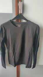 Zwart TShirt 158/164, Jongen of Meisje, Ophalen of Verzenden, Zo goed als nieuw, Shirt of Longsleeve