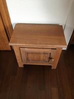 Oisterwijk  Eiken  Nachtkastjes  - Geloogd, Ophalen, Gebruikt, 45 tot 65 cm