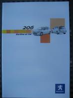 Peugeot 206 Berline et SW (2004), Boeken, Auto's | Folders en Tijdschriften, Nieuw, Peugeot, Ophalen of Verzenden